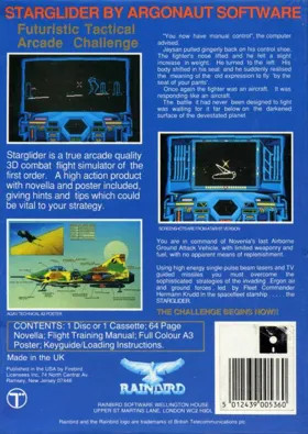 Starglider 2 box cover back